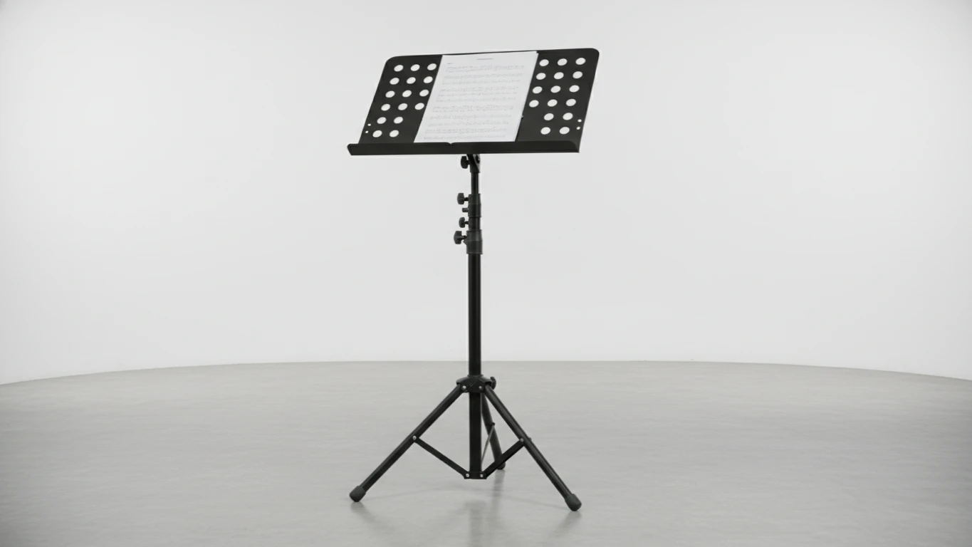 Estante de Partitura Dobrável Reforçada