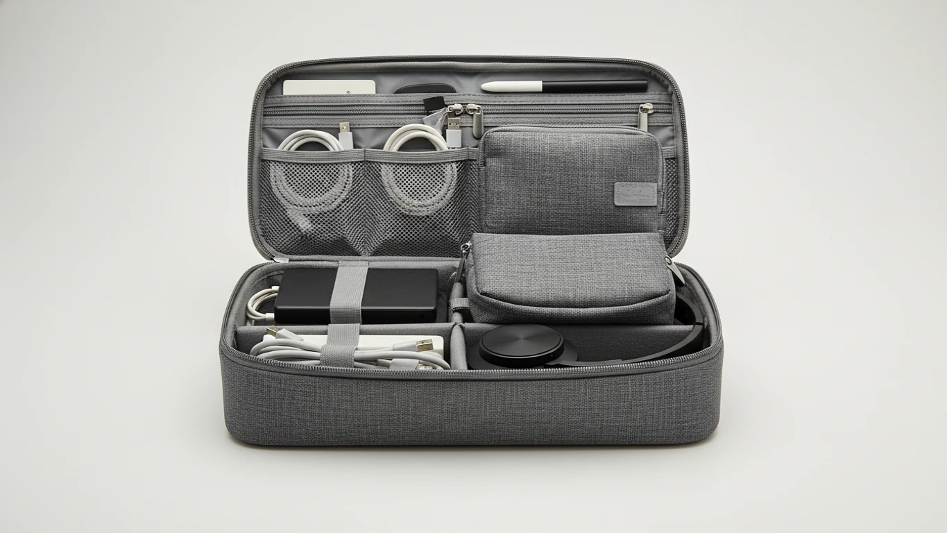 Estojo Organizador de Grande Capacidade