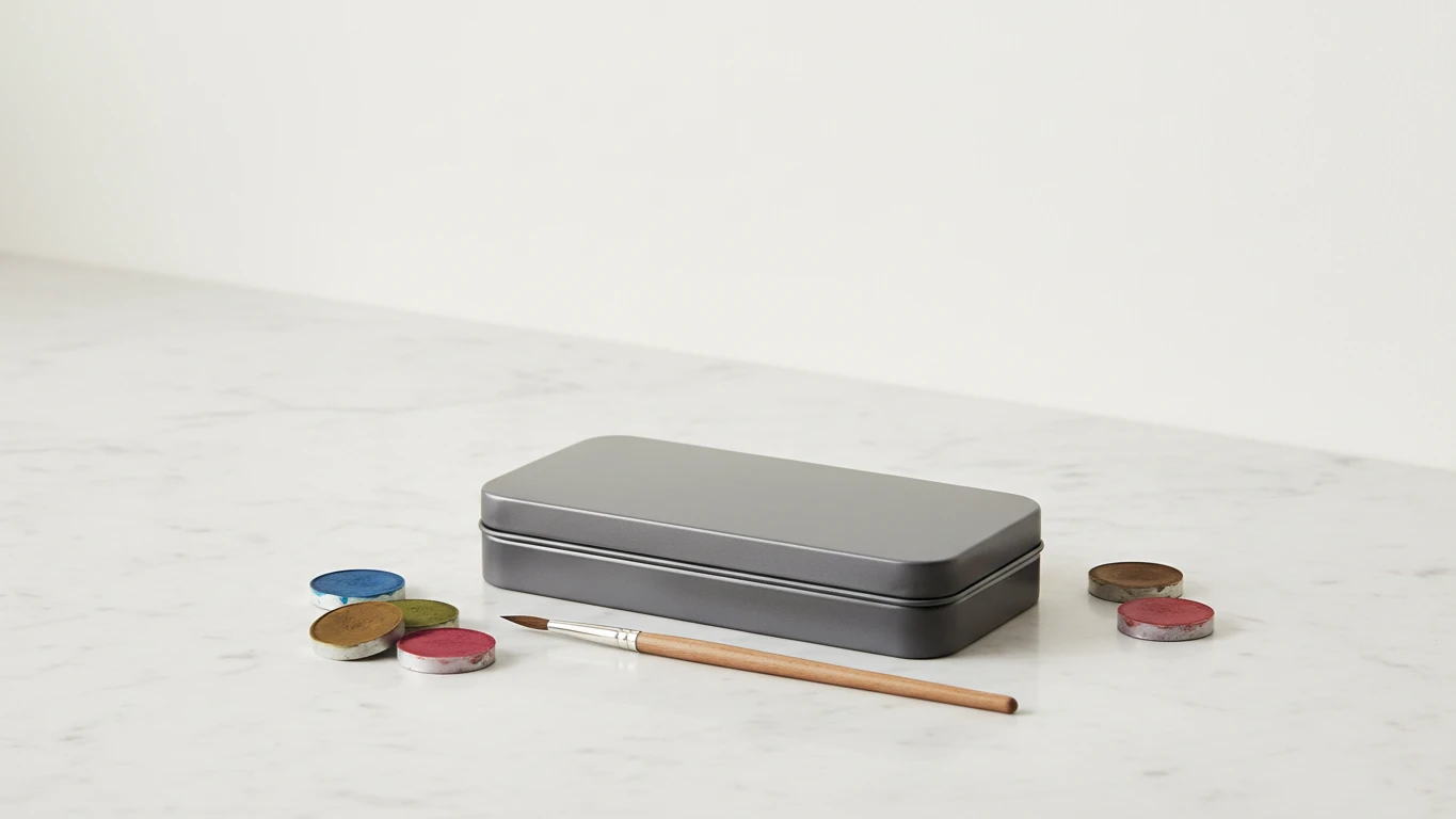 Estojo Profissional de Aquarela em Pastilha