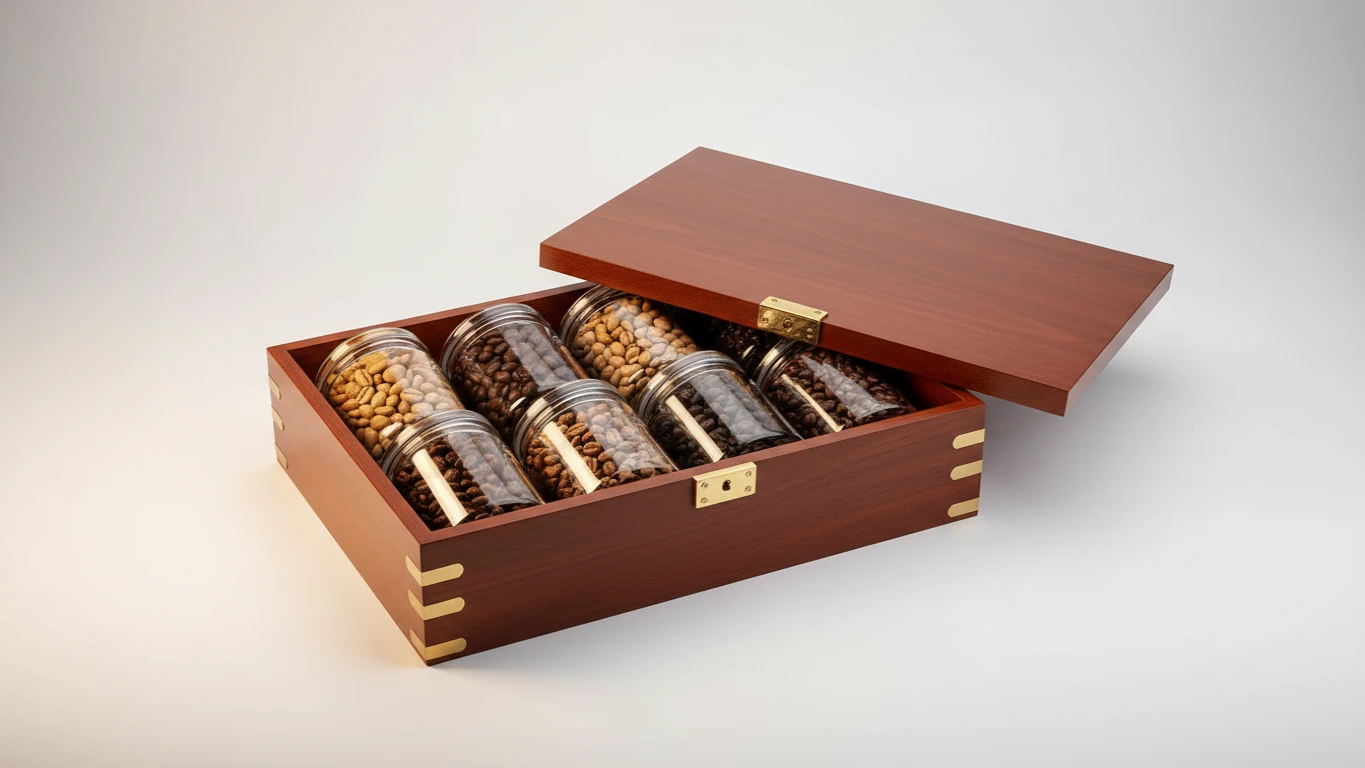 Estojo de Cafés Gourmet em Grãos Especiais