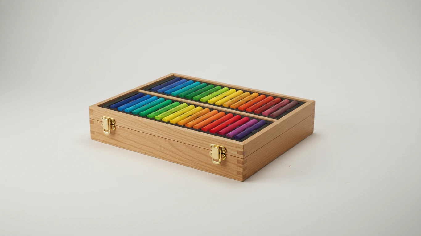Estojo de Giz Pastel Seco Profissional