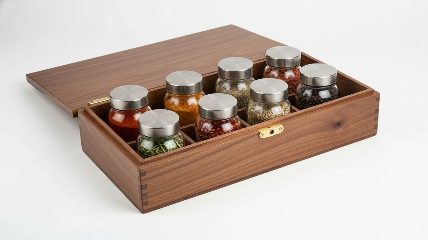 Estojo de Temperos Internacionais para Grelhados