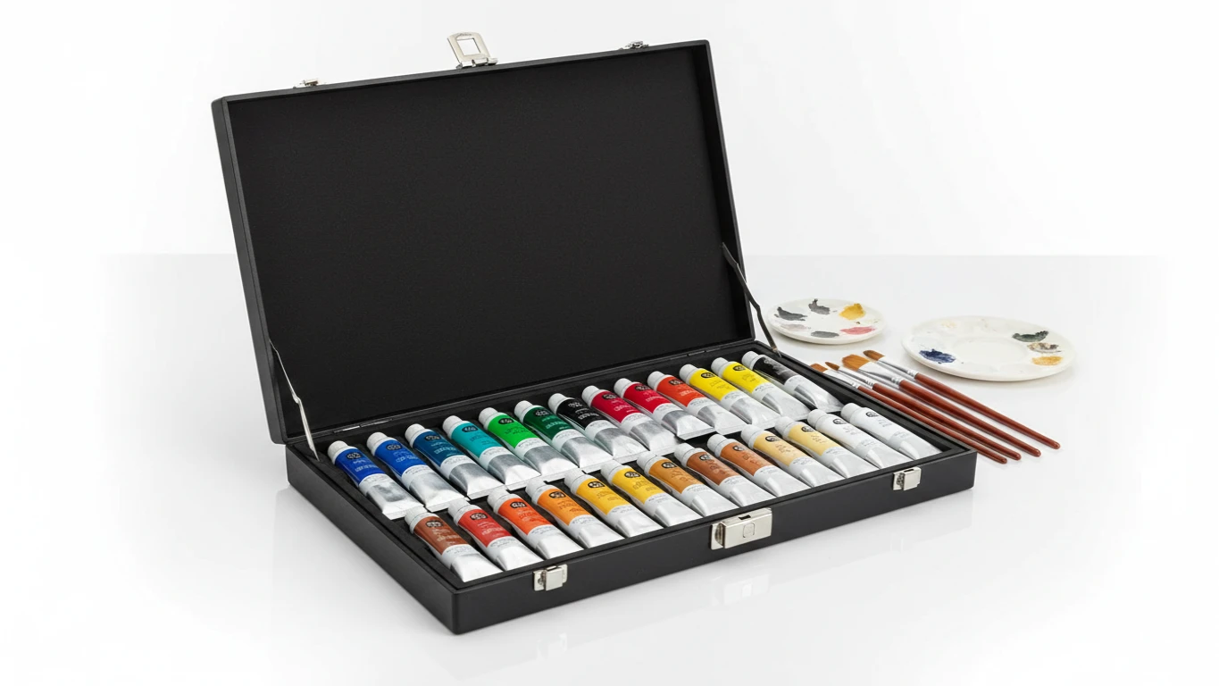 Estojo de Tintas Acrílicas Premium