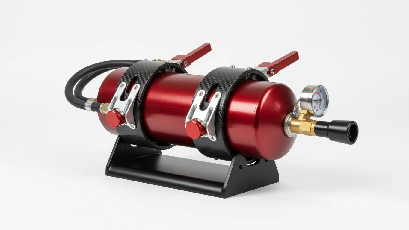 Extintor de Incêndio Esportivo com Suporte Rápido