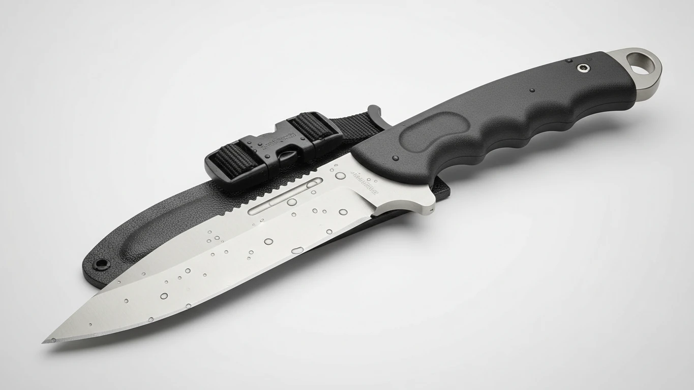 Faca de Mergulho em Titânio