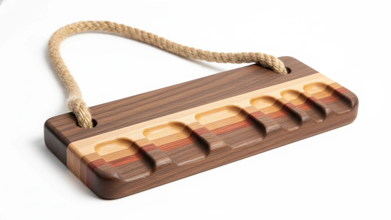 Fingerboard Portátil de Madeira