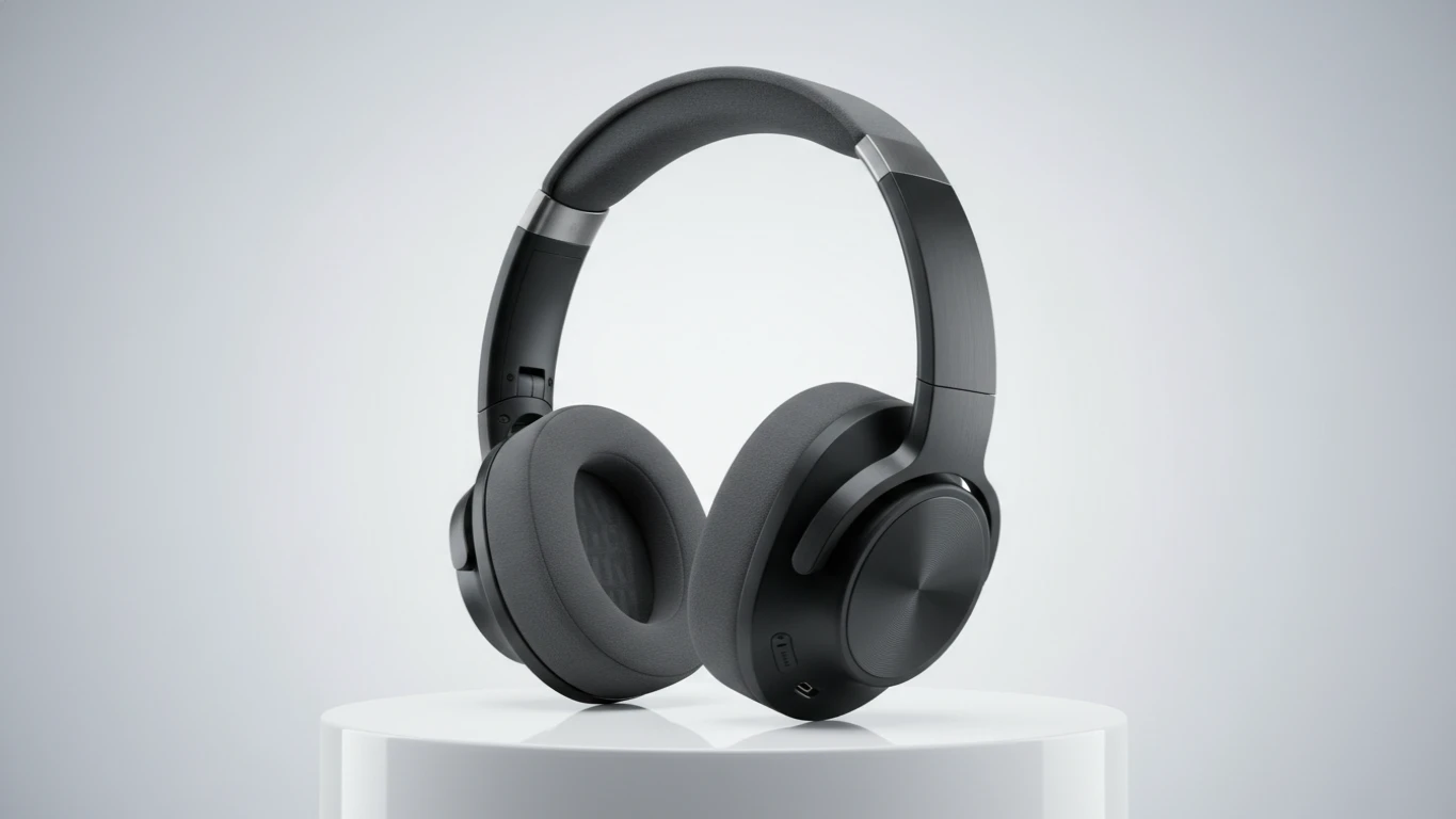 Fones de Ouvido Wireless com Cancelamento de Ruído Adaptativo