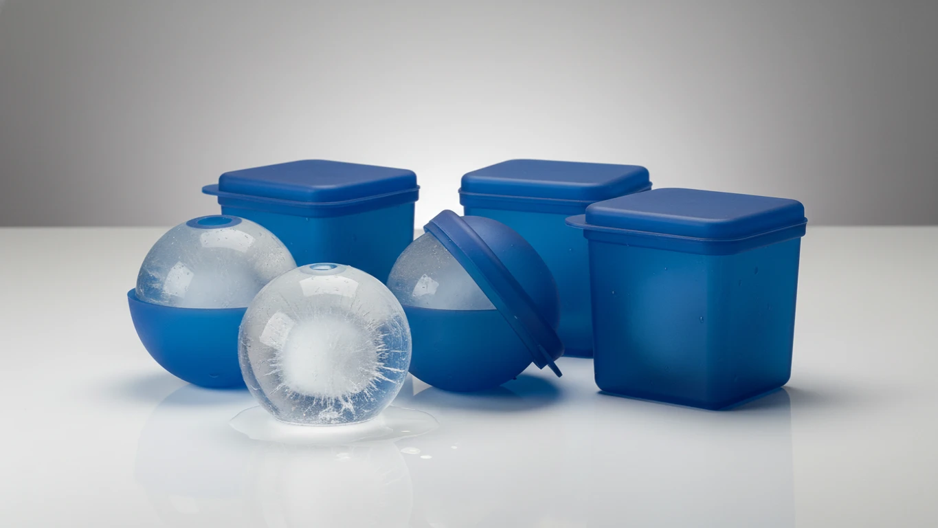 Formas de Silicone para Gelo de Fusão Lenta