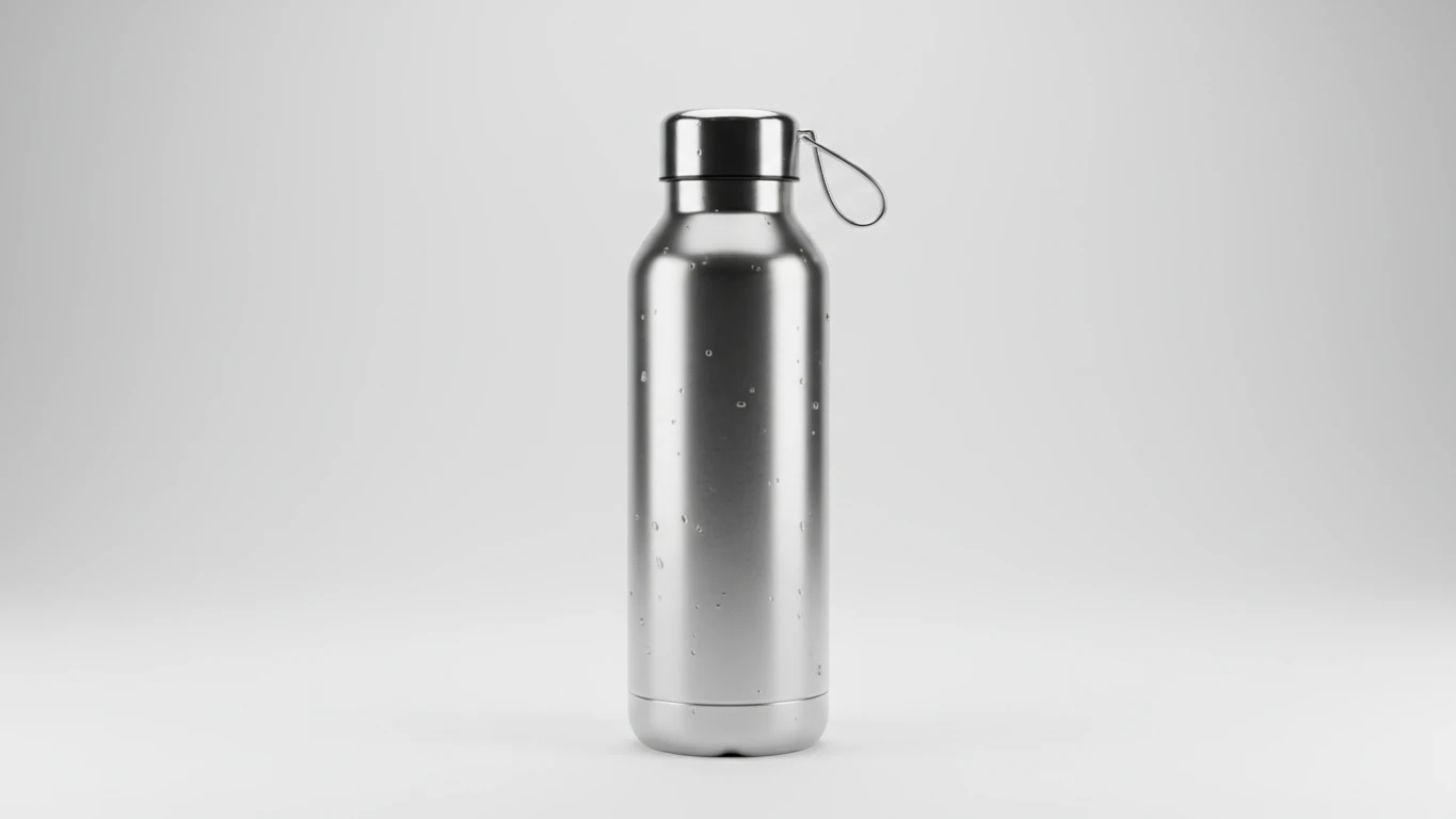Garrafa Térmica Esportiva em Aço Inox