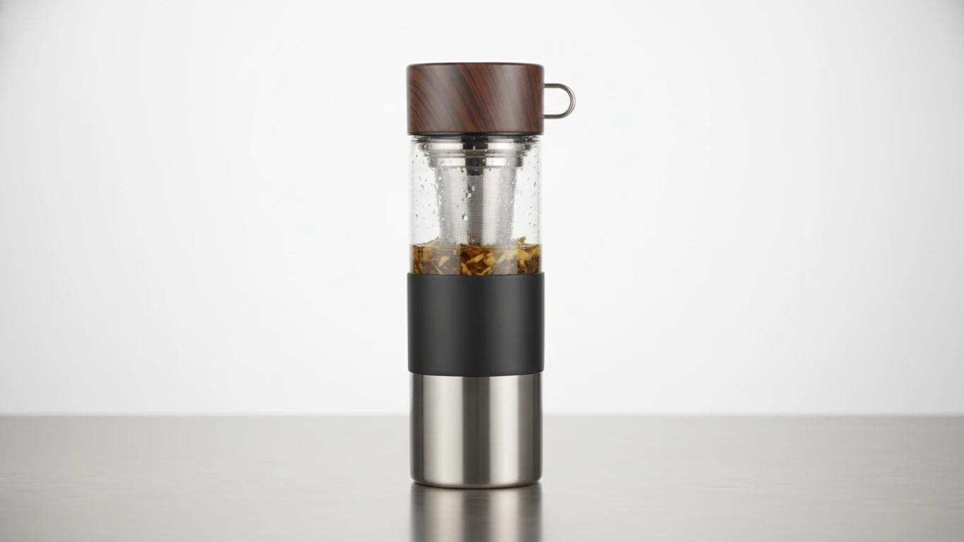 Garrafa Térmica com Infusor
