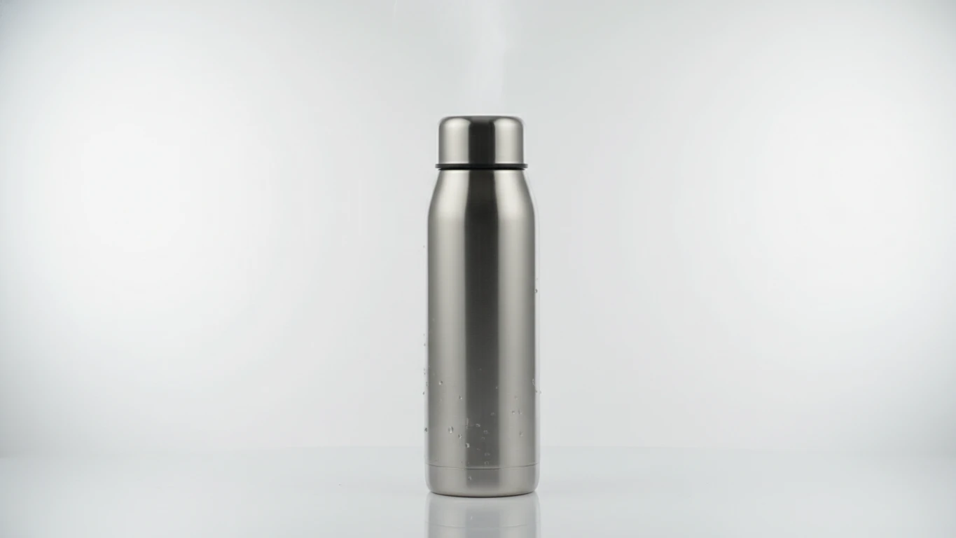 Garrafa Térmica em Aço com Isolamento a Vácuo