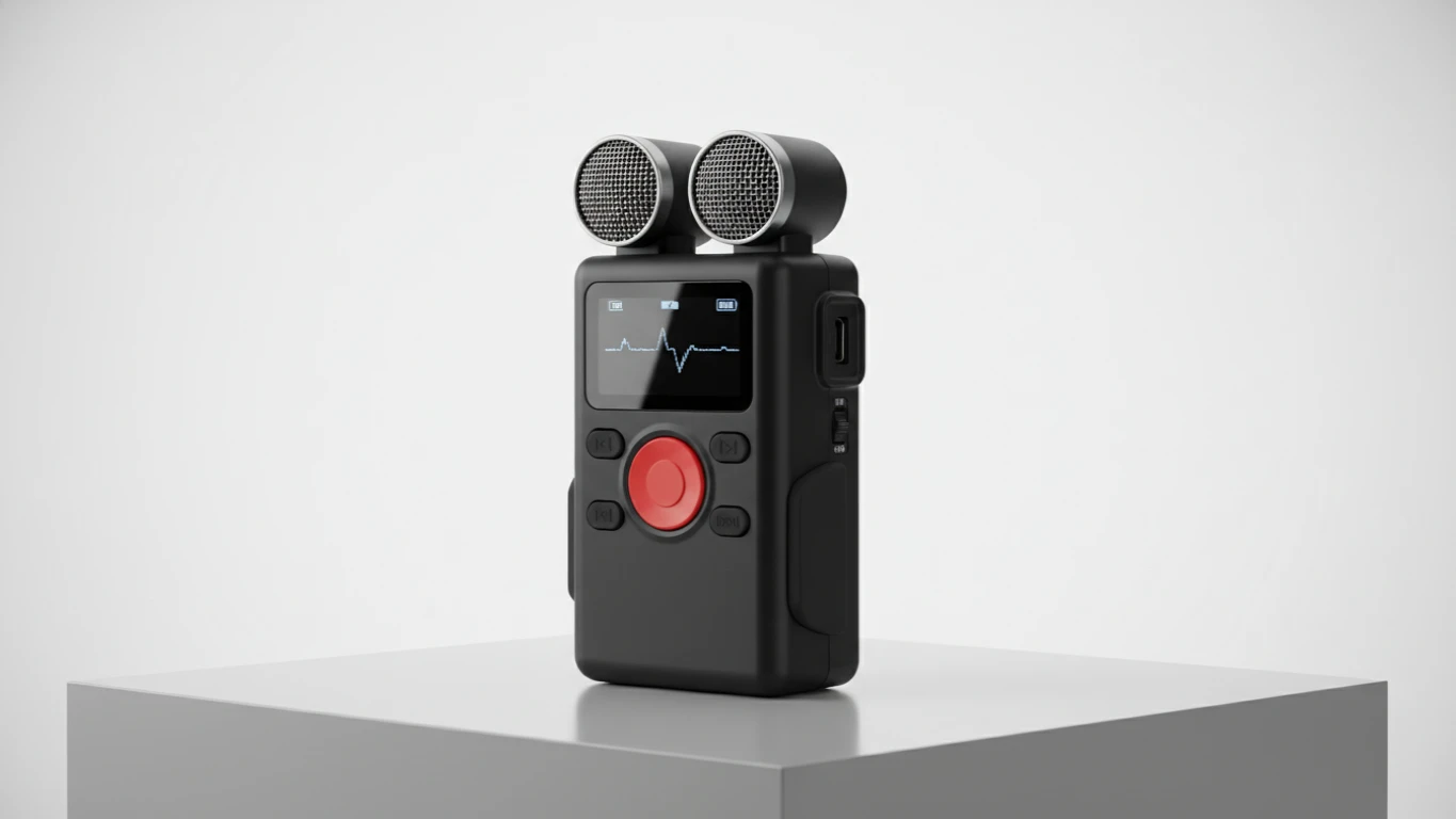 Gravador de Áudio Digital para Cantos