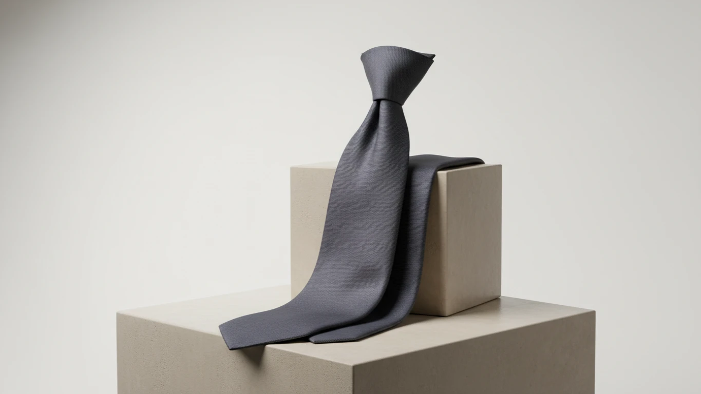 Gravata de Seda Pura Sóbria