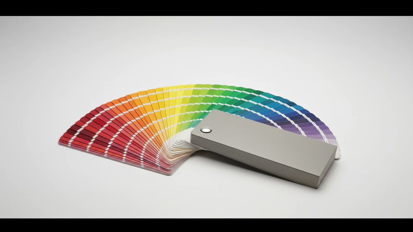 Guia de Cores Profissional em Leque