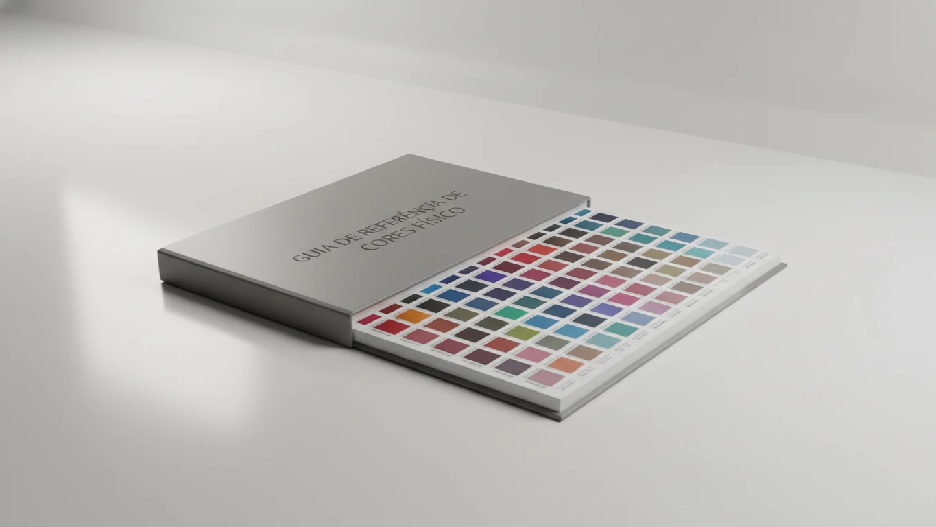 Guia de Referência de Cores Físico