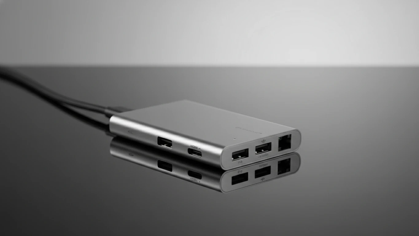 Hub USB-C Multiportas de Alta Velocidade