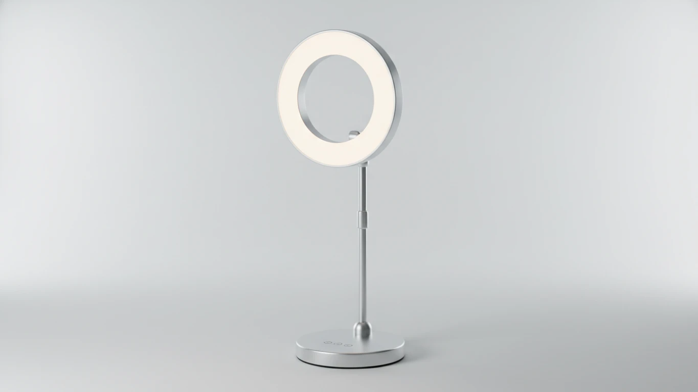 Iluminador Circular de Mesa