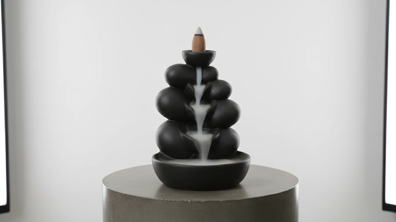 Incensário em Cerâmica de Fluxo Inverso