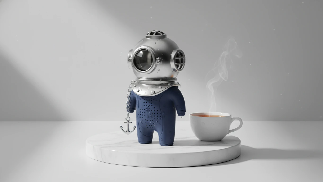 Infusor de Chá em Formato Criativo