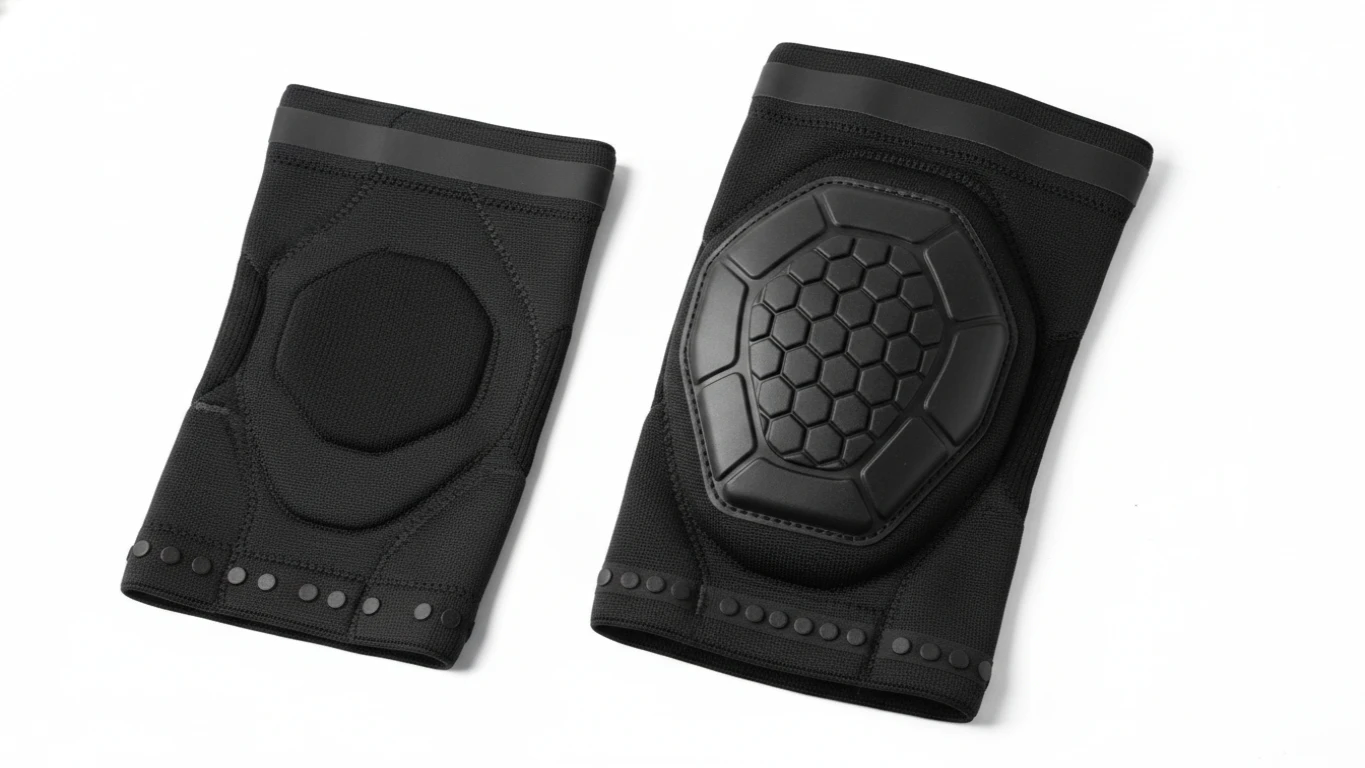 Joelheira de Compressão com Proteção de Impacto