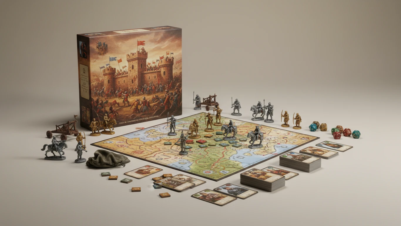 Jogo de Tabuleiro de Estratégia Histórica
