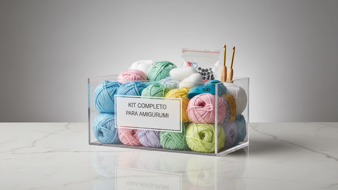 Kit Completo para Amigurumi