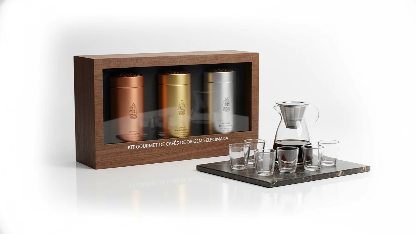 Kit Gourmet de Cafés de Origem Selecionada