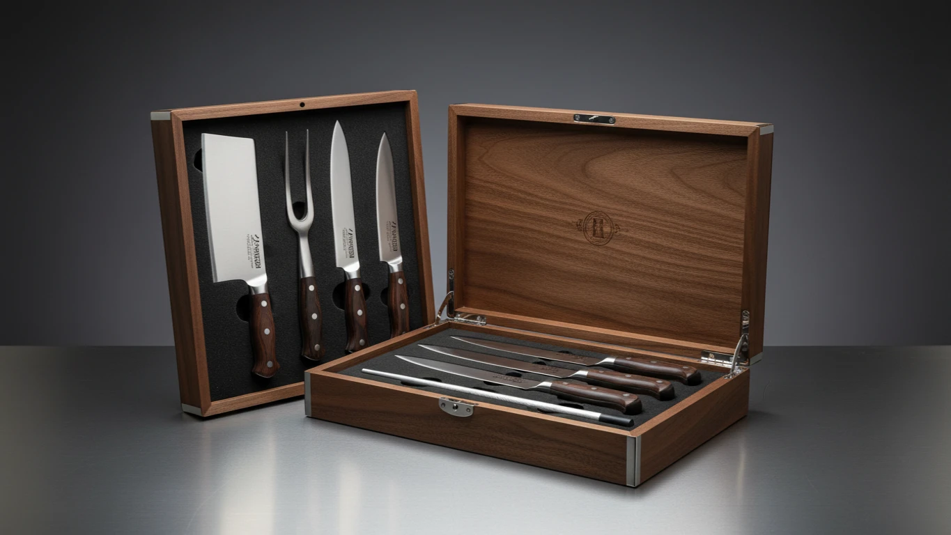 Kit Profissional de Facas para Churrasco