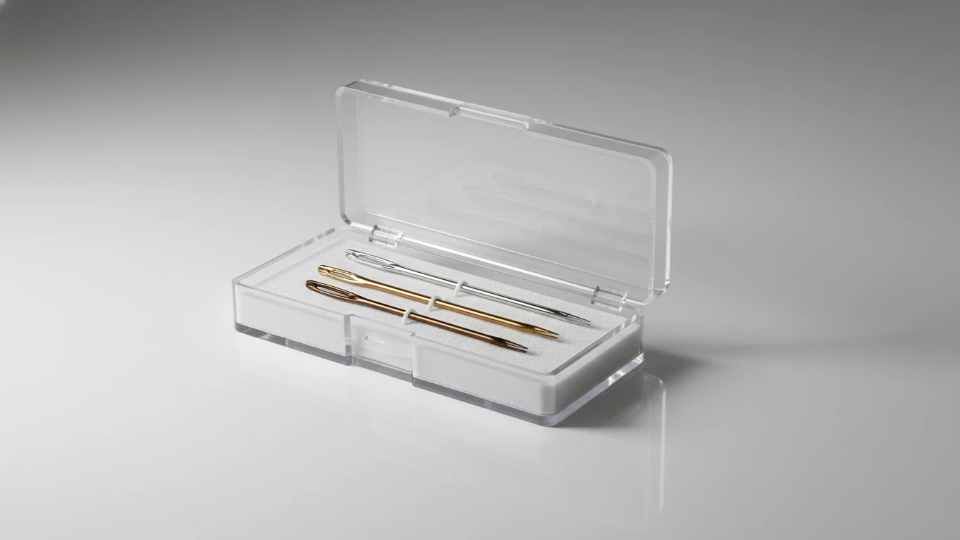 Kit de Agulhas de Tapeçaria Ponta Curva