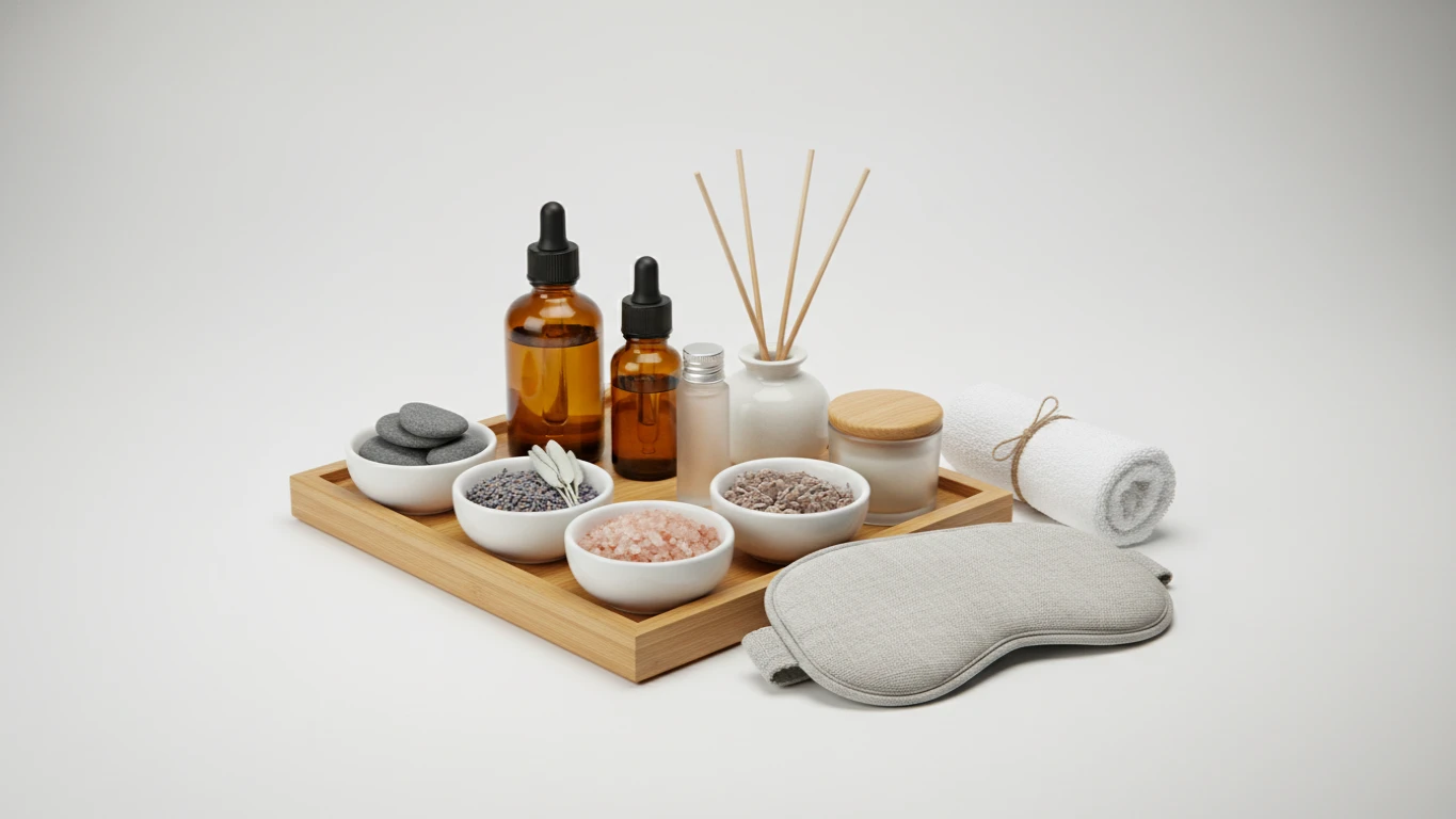 Kit de Aromaterapia e Relaxamento Pós-Campo