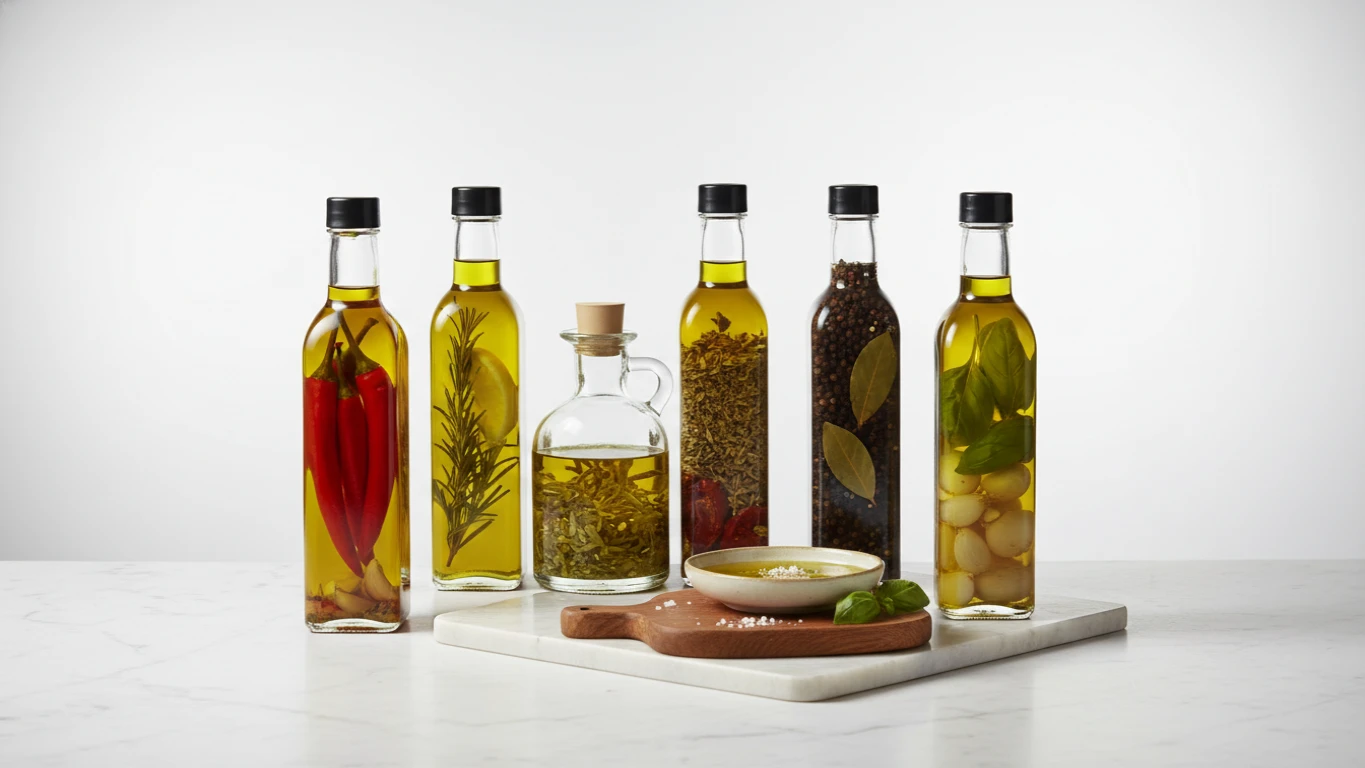 Kit de Azeites Gourmet Extra Virgem Aromatizados