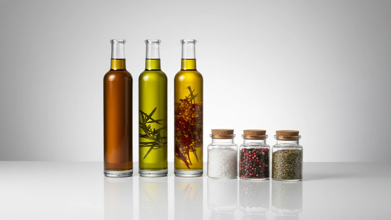 Kit de Azeites e Temperos Premium