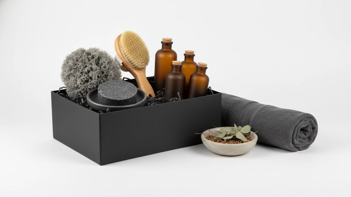 Kit de Banho e Spa Masculino