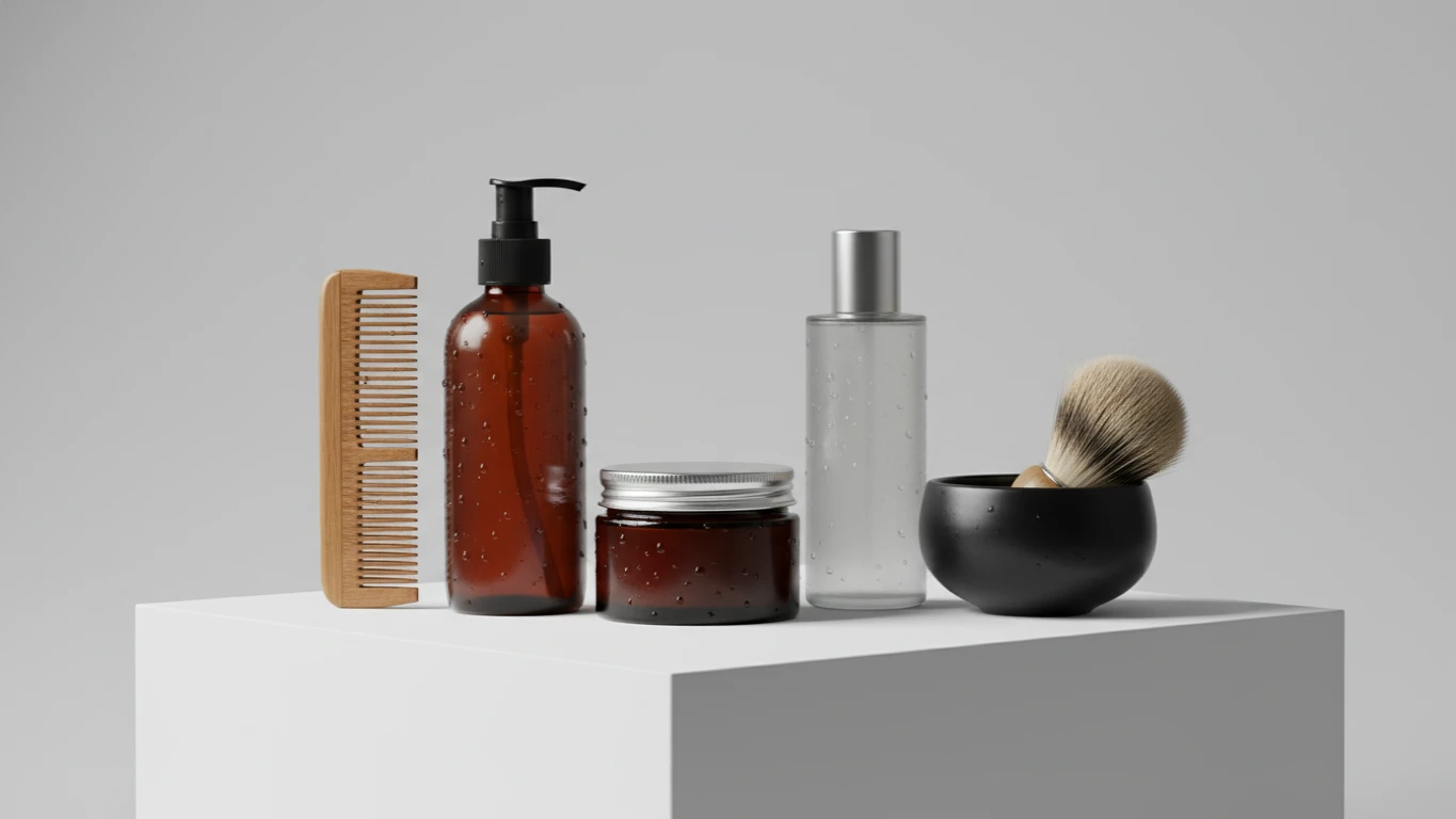 Kit de Barba e Pós-Barba Refrescante