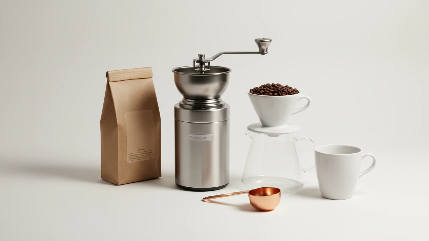 Kit de Café Especial com Moedor