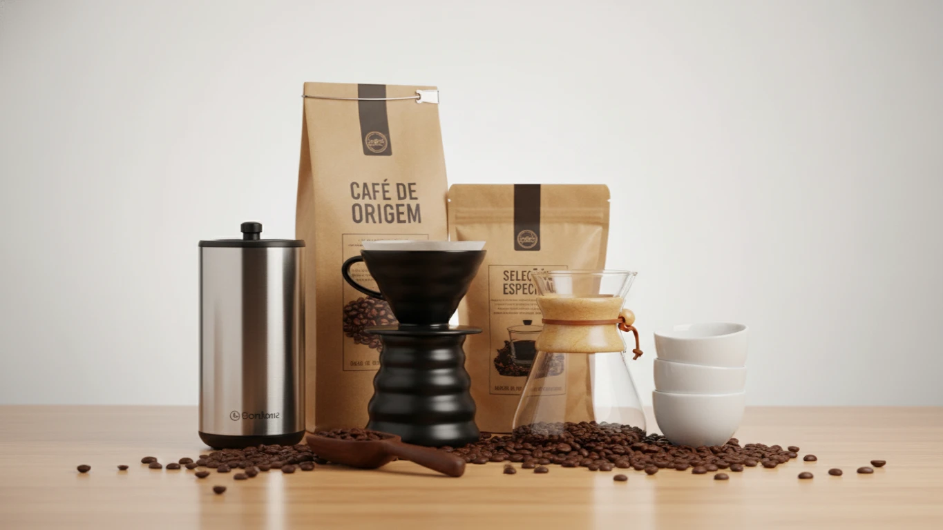 Kit de Café Gourmet de Origem Selecionada