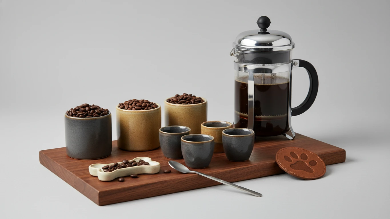Kit de Café Gourmet para Degustação do Pai de Pet