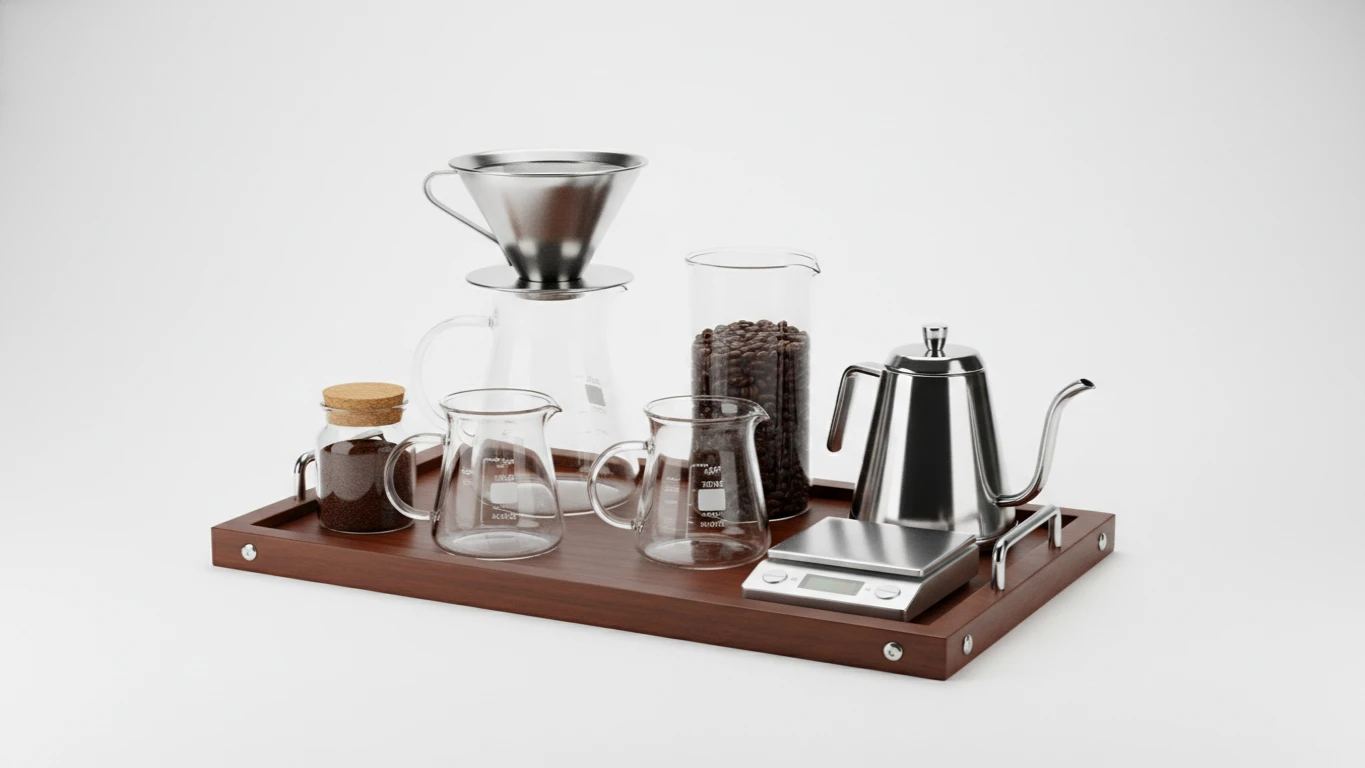 Kit de Café Gourmet para Laboratório
