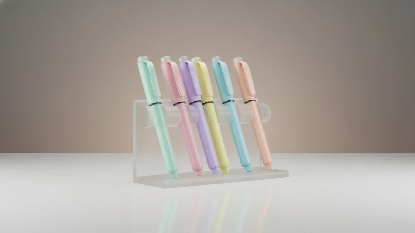 Kit de Canetas Marca-Texto Premium