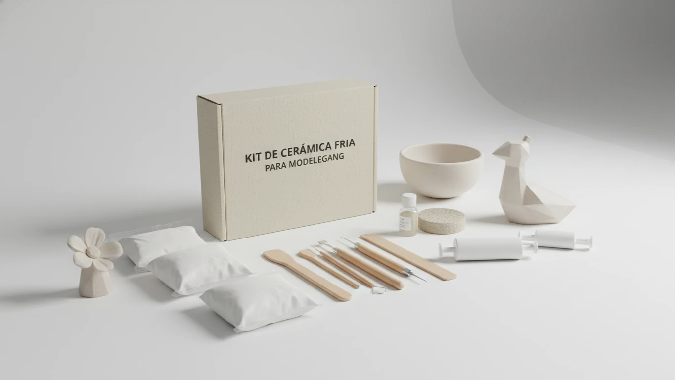 Kit de Cerâmica Fria para Modelagem