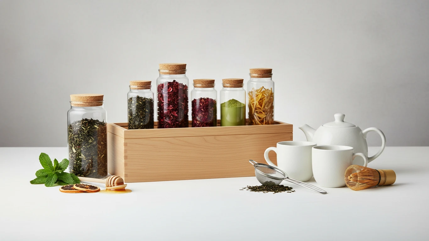 Kit de Chás Especiais Energéticos e Detox