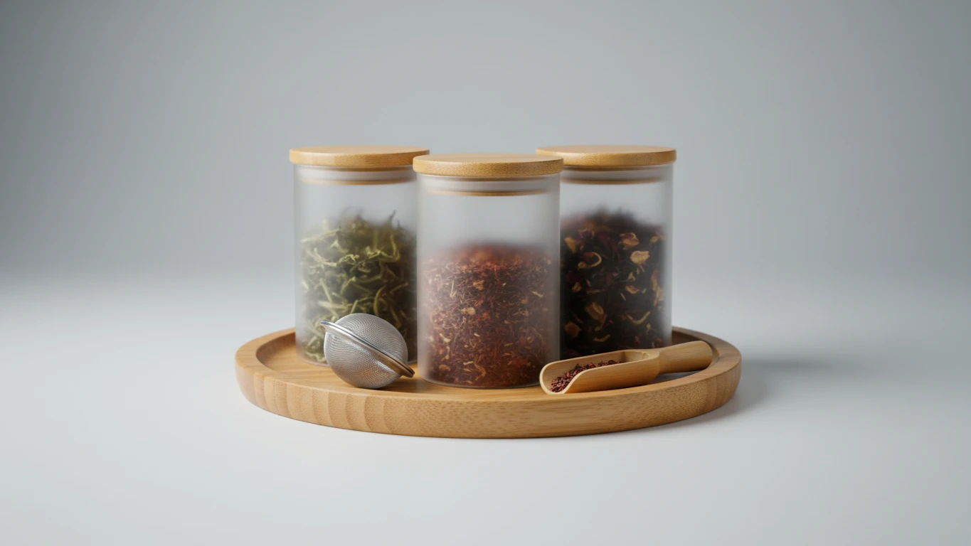 Kit de Chás Gourmet em Folhas