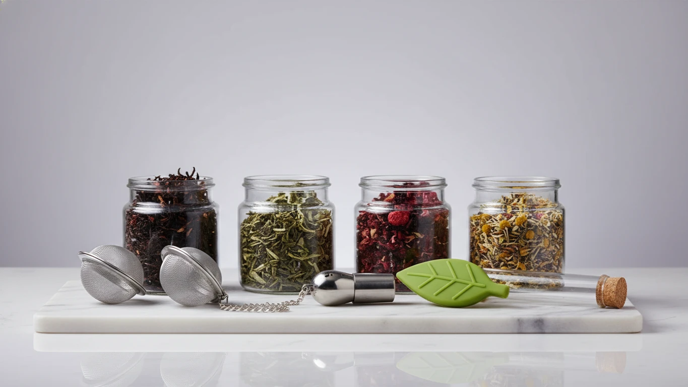 Kit de Chás Importados e Infusores