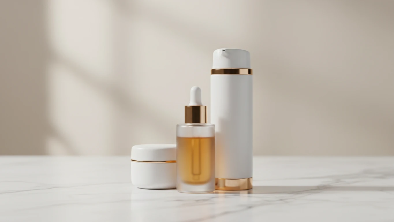 Kit de Cuidados com a Pele com Sérum Facial