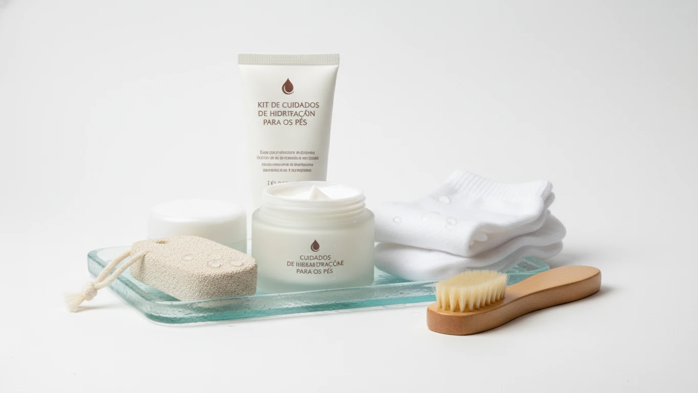 Kit de Cuidados de Hidratação para os Pés
