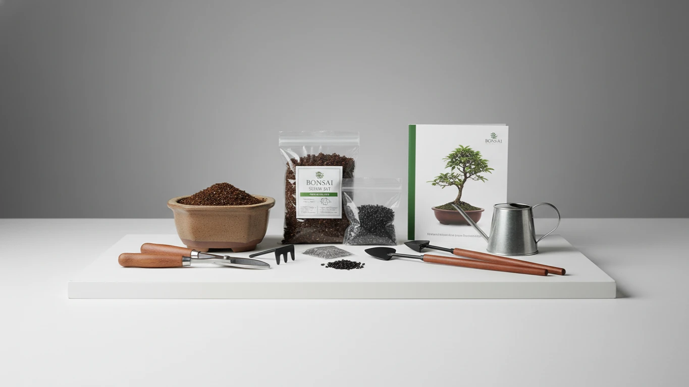 Kit de Cultivo de Bonsai para Iniciantes