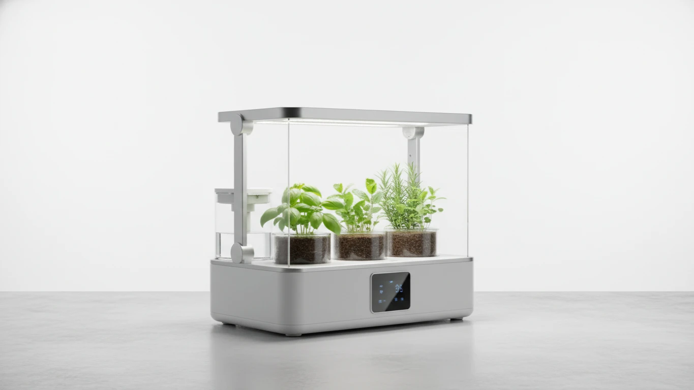 Kit de Cultivo de Ervas Aromáticas Inteligente