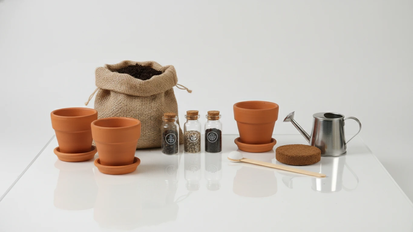 Kit de Cultivo de Plantas em Miniatura
