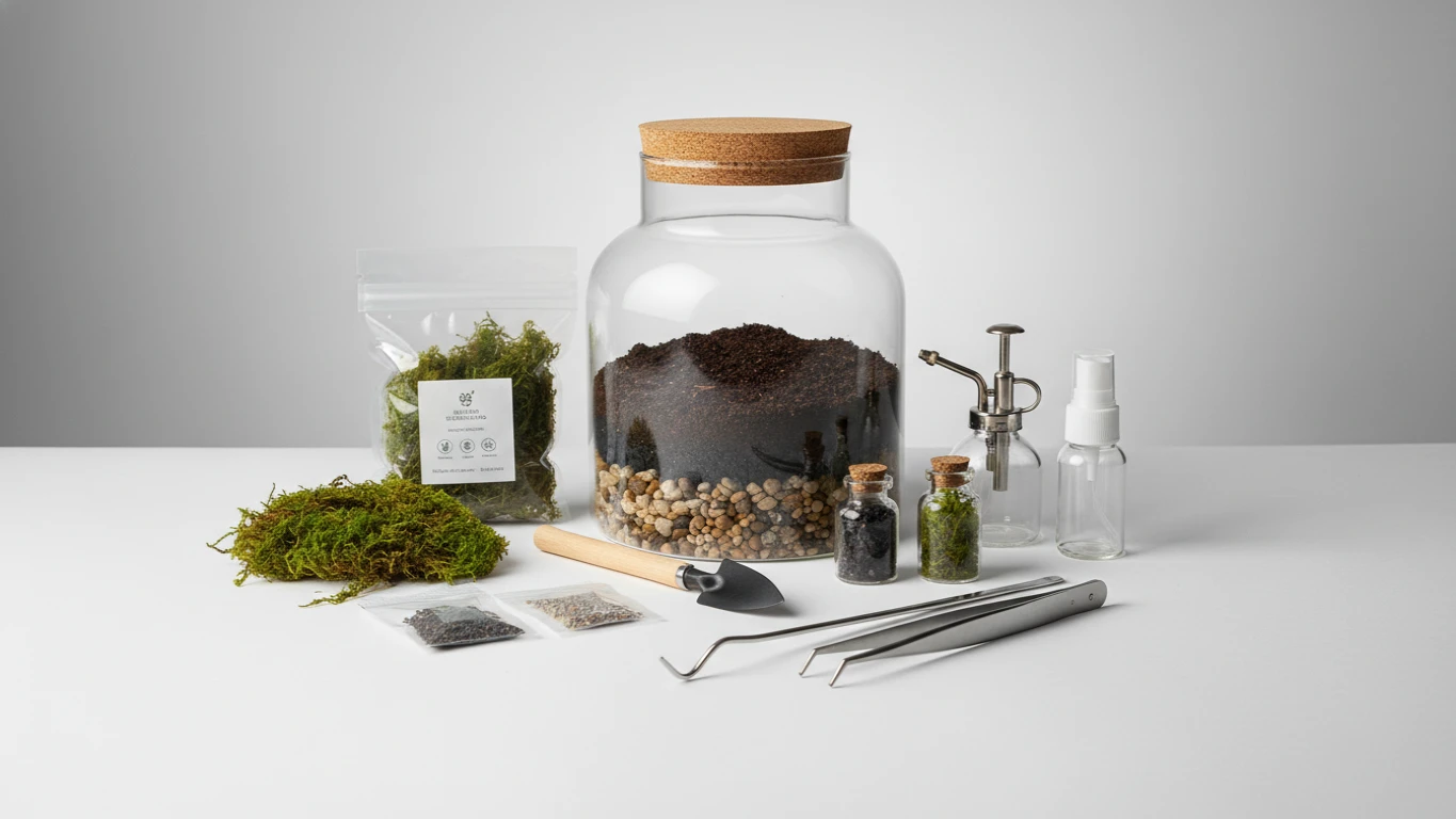 Kit de Cultivo de Terrário Fechado