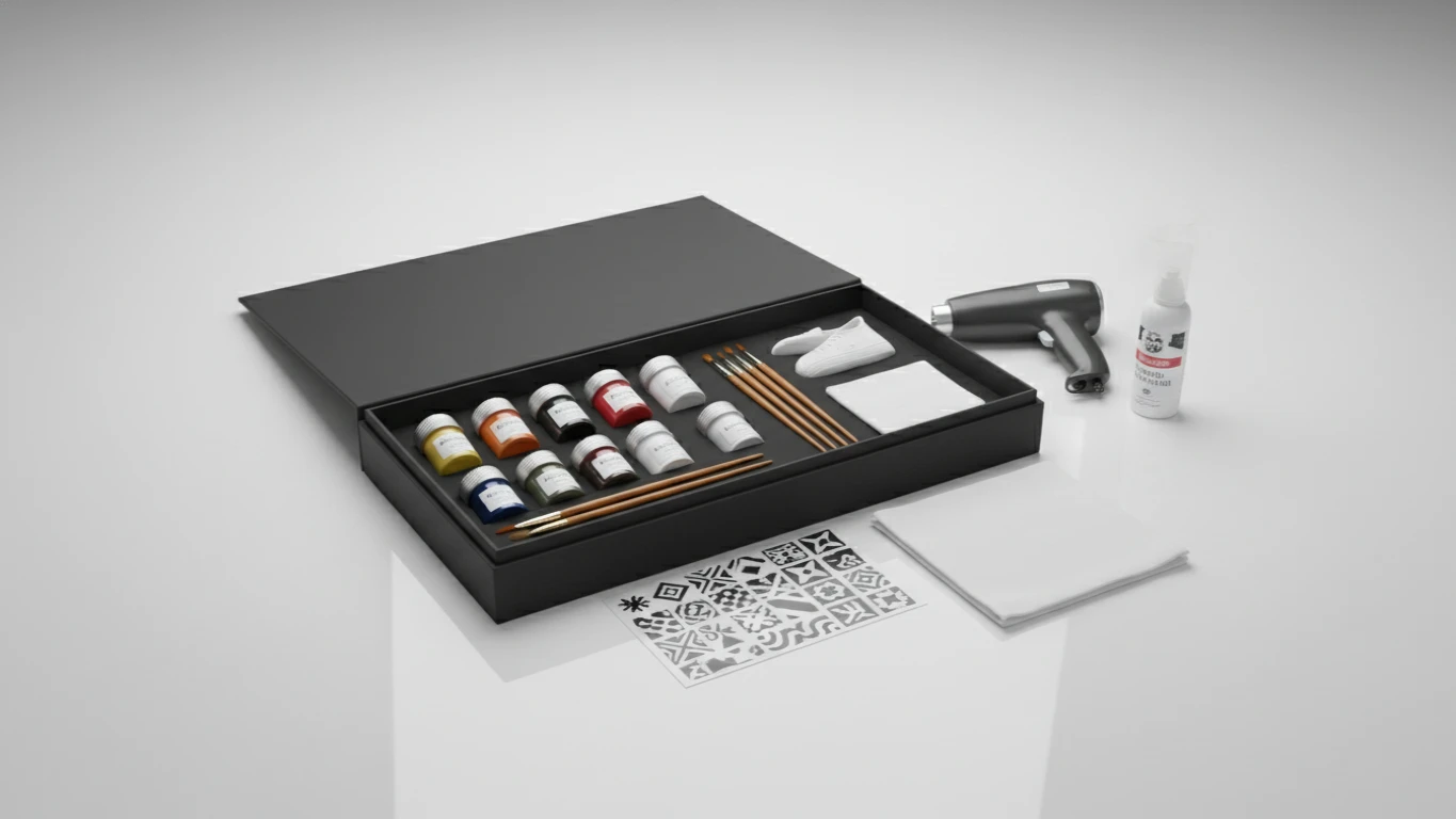 Kit de Customização de Tênis e Tecidos